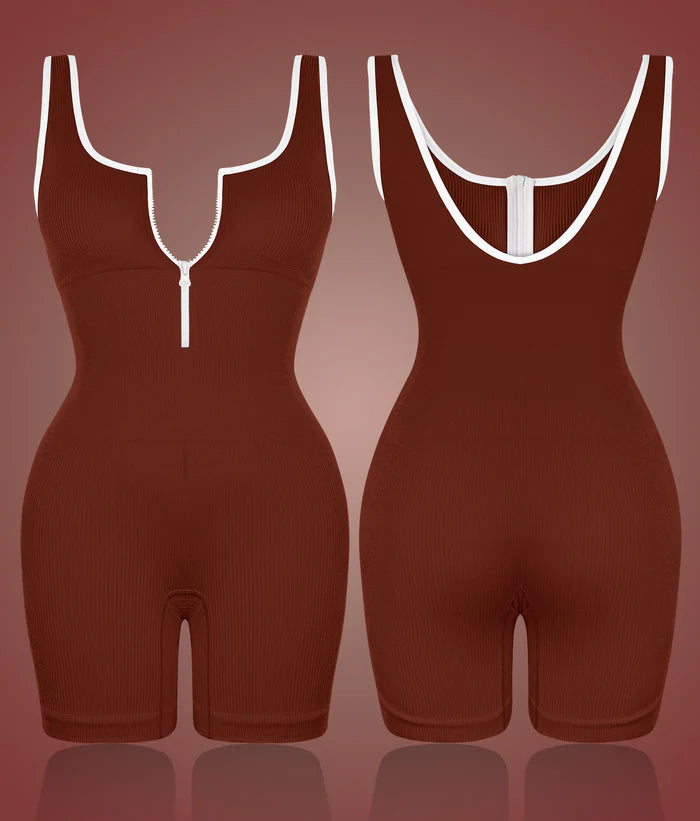 Seamless Zip-Front BodySculpt
Bodysuit